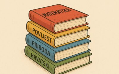 Obavijest o podjeli udžbenika za petaše