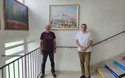 Dirljiva gesta za Dan škole: Učitelj Ivica Zorica darovao školi umjetničko djelo